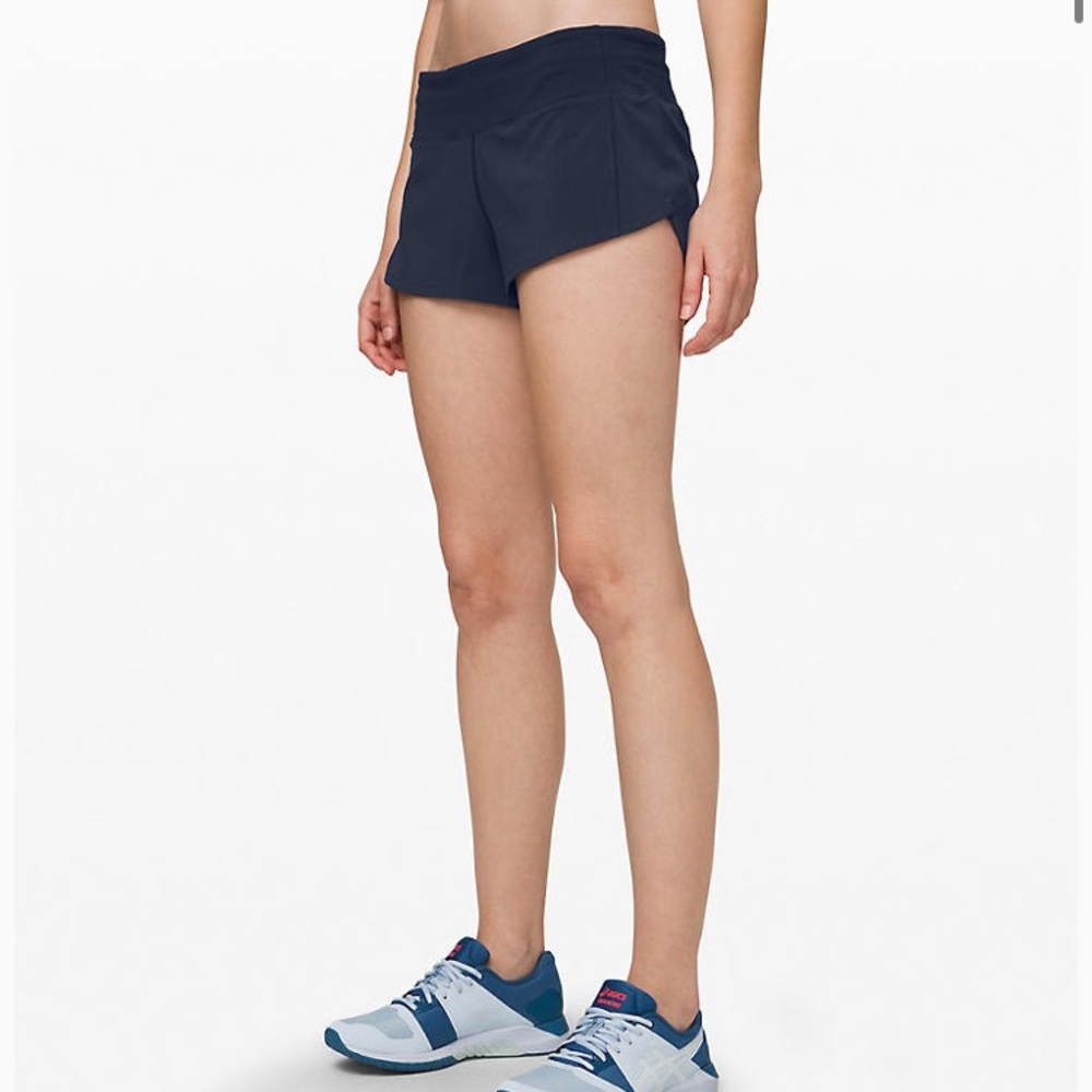 Lululemon speed up shorts 2.5 inch
